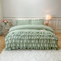 Waterfall Ruffle Duvet Cover Set - myhomestore.com.pk