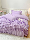 Waterfall Ruffle Duvet Cover Set - myhomestore.com.pk