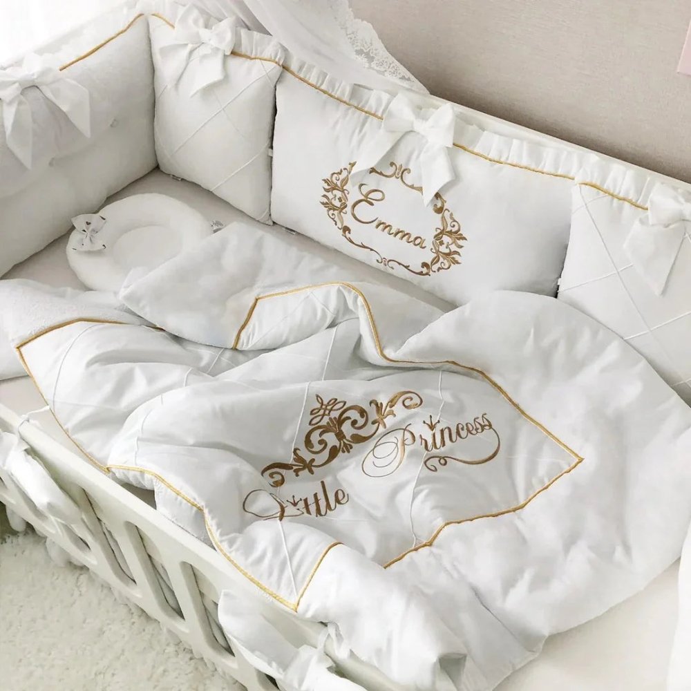White Baby Cot Set - myhomestore.com.pk