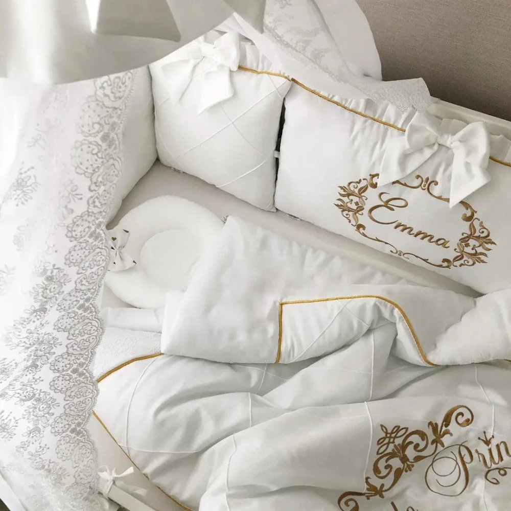 White Baby Cot Set - myhomestore.com.pk