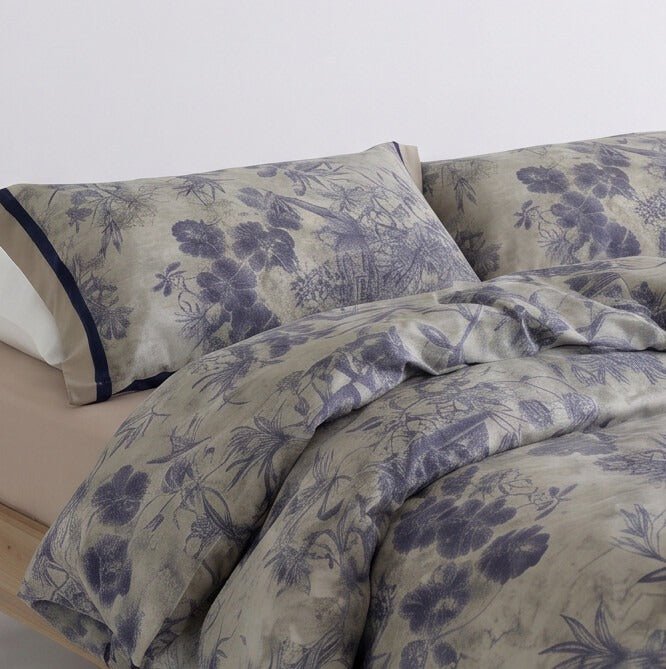 Wildflower Serenity Printing Style Printed Duvet Set - myhomestore.com.pk