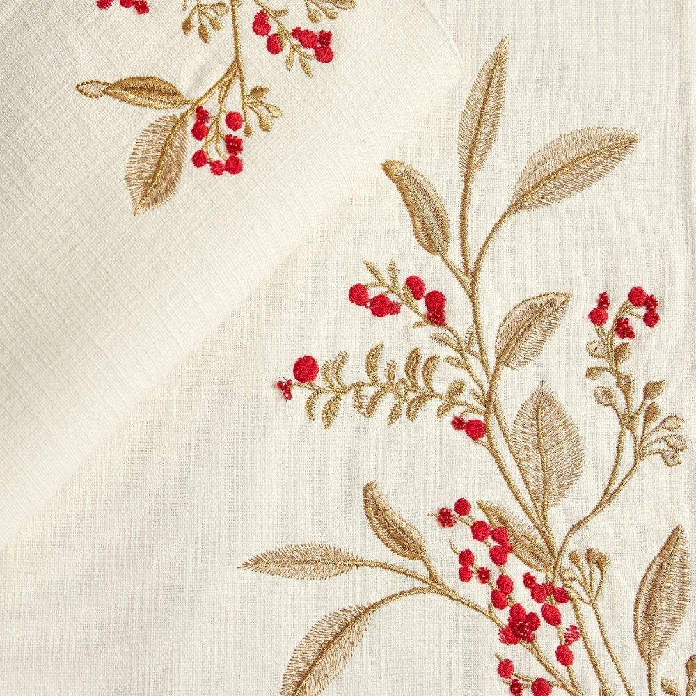 Winter Berries Cotton Placemats Table Mats - myhomestore.com.pk