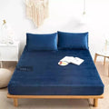 Winter Warm Velvet Fitted Sheet - myhomestore.com.pk