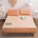 Winter Warm Velvet Fitted Sheet - myhomestore.com.pk