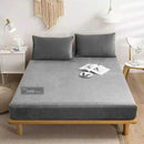 Winter Warm Velvet Fitted Sheet - myhomestore.com.pk