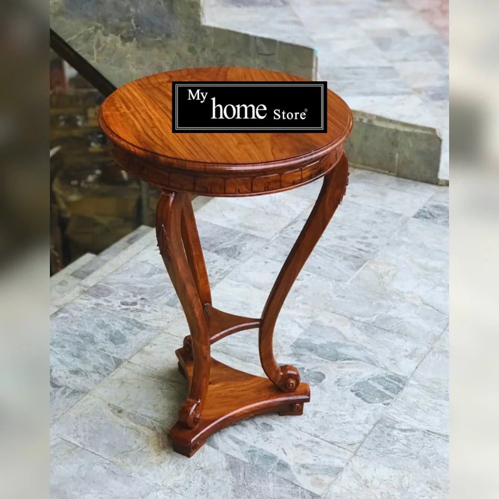 Wooden Side Table Coffee Table - myhomestore.com.pk