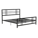 Metal Bed Frame With 2 Side Table - myhomestore.com.pk