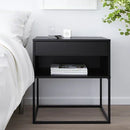 Black Bedside Table - myhomestore.com.pk