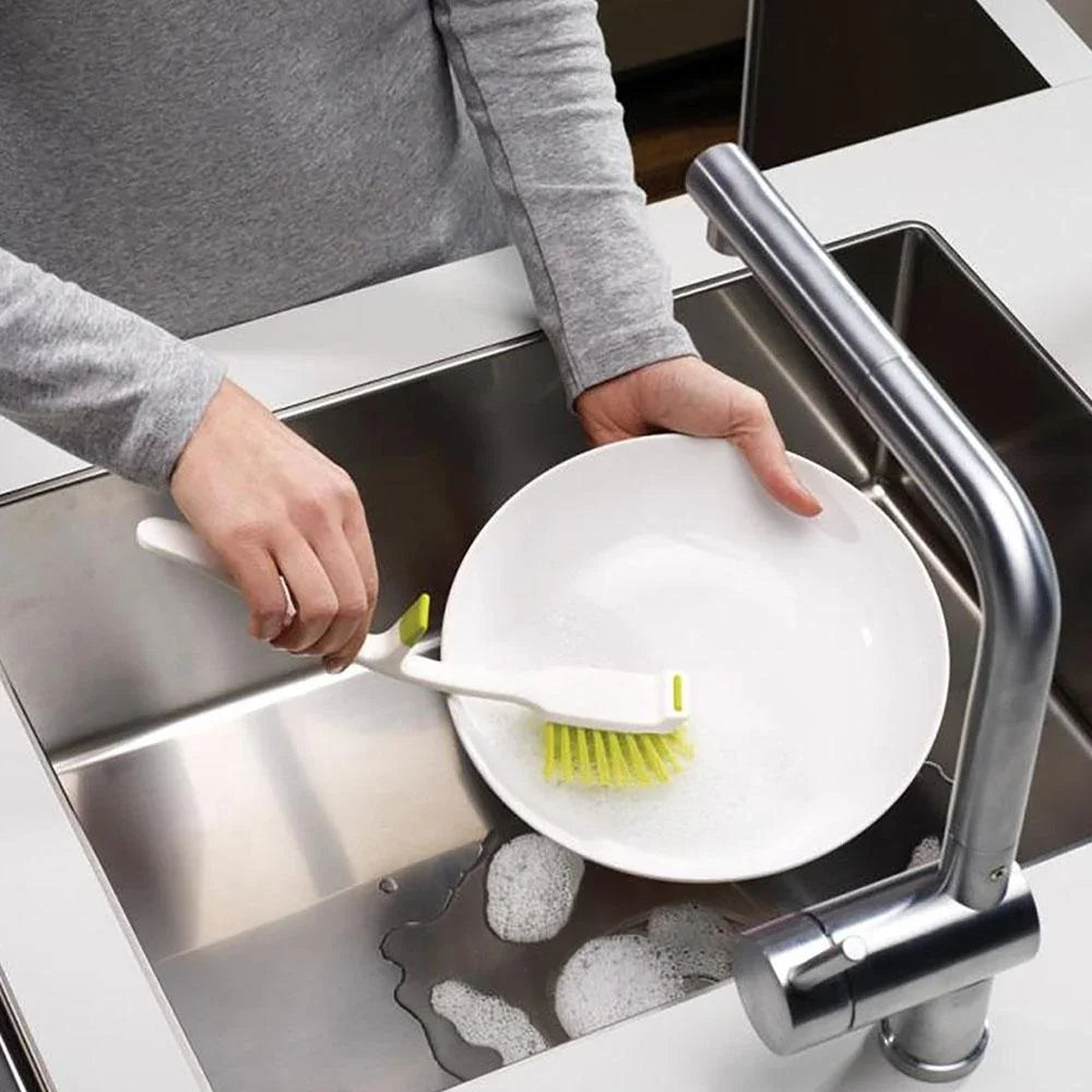 Kitchen Rack Brush With Stand - myhomestore.com.pk