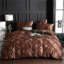 Silk Pintuck Duvet Set - myhomestore.com.pk