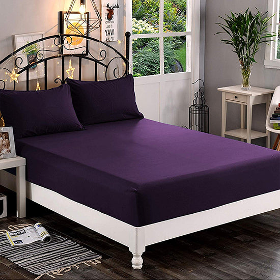 Fitted sheet (Purple)
