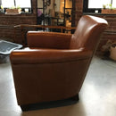 Leather Armchair with Nail heads - myhomestore.com.pk