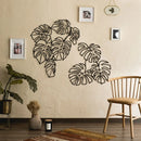 The large Monstera leaves Metal Wall Decor - myhomestore.com.pk