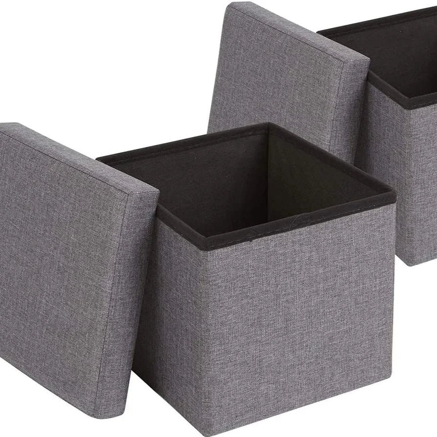 16" Jute Storage Ottoman - myhomestore.com.pk