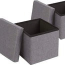 16" Jute Storage Ottoman - myhomestore.com.pk