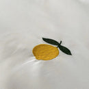 Lemon Embroidered Duvet Cover Set - myhomestore.com.pk