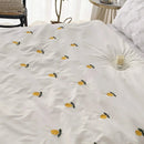 Lemon Embroidered Duvet Cover Set - myhomestore.com.pk