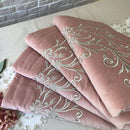 Embroidered Velvet Prayer Mat (2 piece) - myhomestore.com.pk