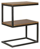 Highline S Shaped Corner Side Coffee Table - myhomestore.com.pk