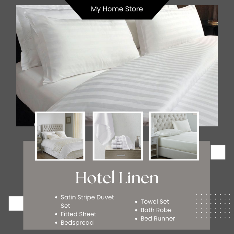 Hotel Linen (Satin Stripe )