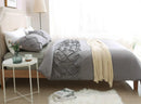 Pintuck Border Duvet Set - myhomestore.com.pk