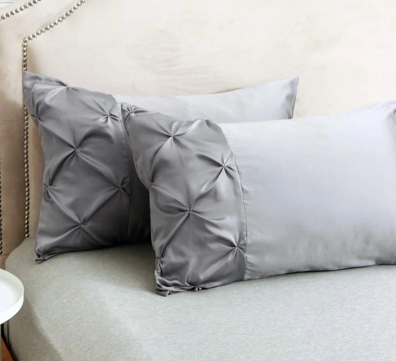 Pintuck Border Duvet Set - myhomestore.com.pk