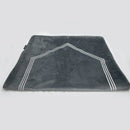 Velvet Prayer Mat Set with Leather Pouch - myhomestore.com.pk