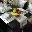 Table Runner (Silver Grey) - myhomestore.com.pk