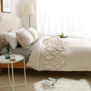 Pintuck Border Duvet Set - myhomestore.com.pk