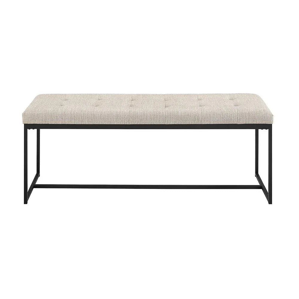 48 Inch Tufted Upholstered Bench - myhomestore.com.pk