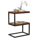 Highline S Shaped Corner Side Coffee Table - myhomestore.com.pk
