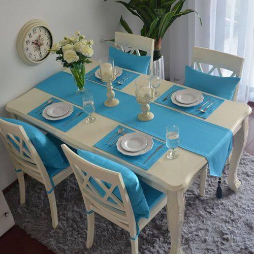Table Runner (Blue) - myhomestore.com.pk