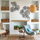 The large Monstera leaves Metal Wall Decor - myhomestore.com.pk