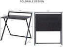 Folding Computer Desk, Foldable Desk for Small Space - myhomestore.com.pk