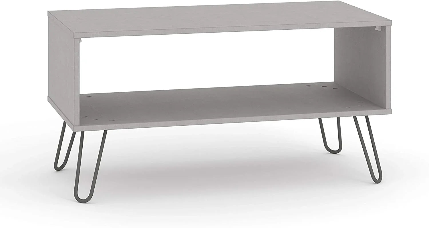 Home Source Rectangle Coffee Occasional Living Room Table with Storage - myhomestore.com.pk