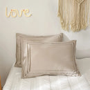 Ruched Lace Duvet Cover Set - myhomestore.com.pk