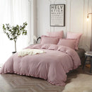 Lotus Leaf Duvet Cover (Pink) - myhomestore.com.pk
