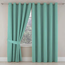 Plain Dyed Eyelet Curtains with linning (Tale) - myhomestore.com.pk