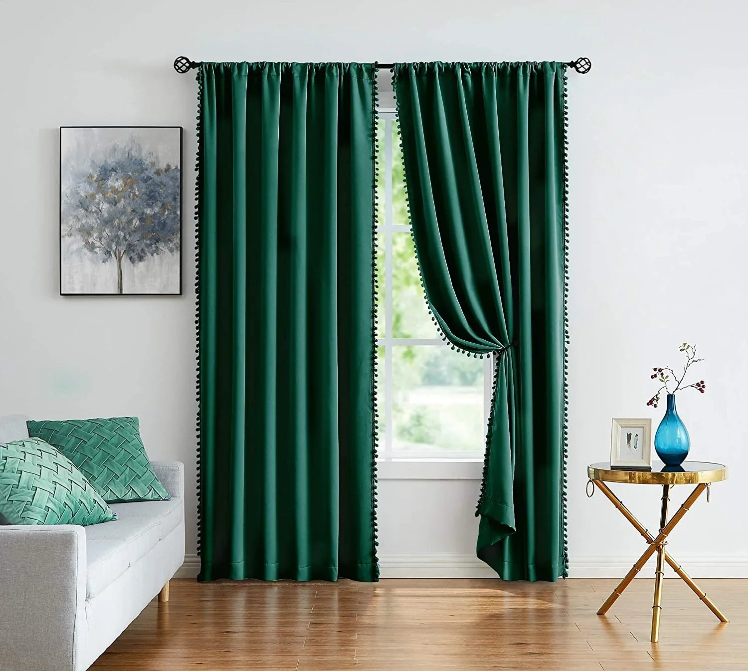 luxury pompom trim for curtains (Pom Pom) - myhomestore.com.pk