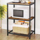 Industrial Kitchen Baker's Rack, Kitchen Unit with Storage Shelves - myhomestore.com.pk