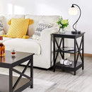 X-Design center Table with Side Table Black - myhomestore.com.pk