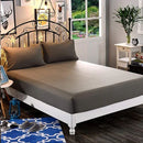 Fitted sheet (Grey) - myhomestore.com.pk