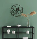 Love Bird Metal Wall Decor - myhomestore.com.pk