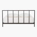 Metal Bed Frame with 2 Side Tables – Stylish & Durable - myhomestore.com.pk