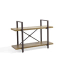 Two Level Rustic Shelving Unit - myhomestore.com.pk