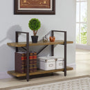 Two Level Rustic Shelving Unit - myhomestore.com.pk