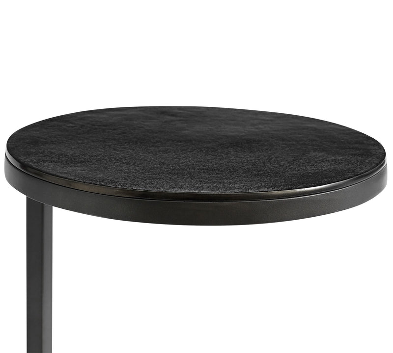 Duke Round Metal Accent Table