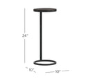 Duke Round Metal Accent Table - myhomestore.com.pk
