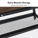 Side Table with 3-Tier Storage Shelf - myhomestore.com.pk