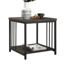 Metal Bed Frame with 2 Side Tables – Stylish & Durable - myhomestore.com.pk